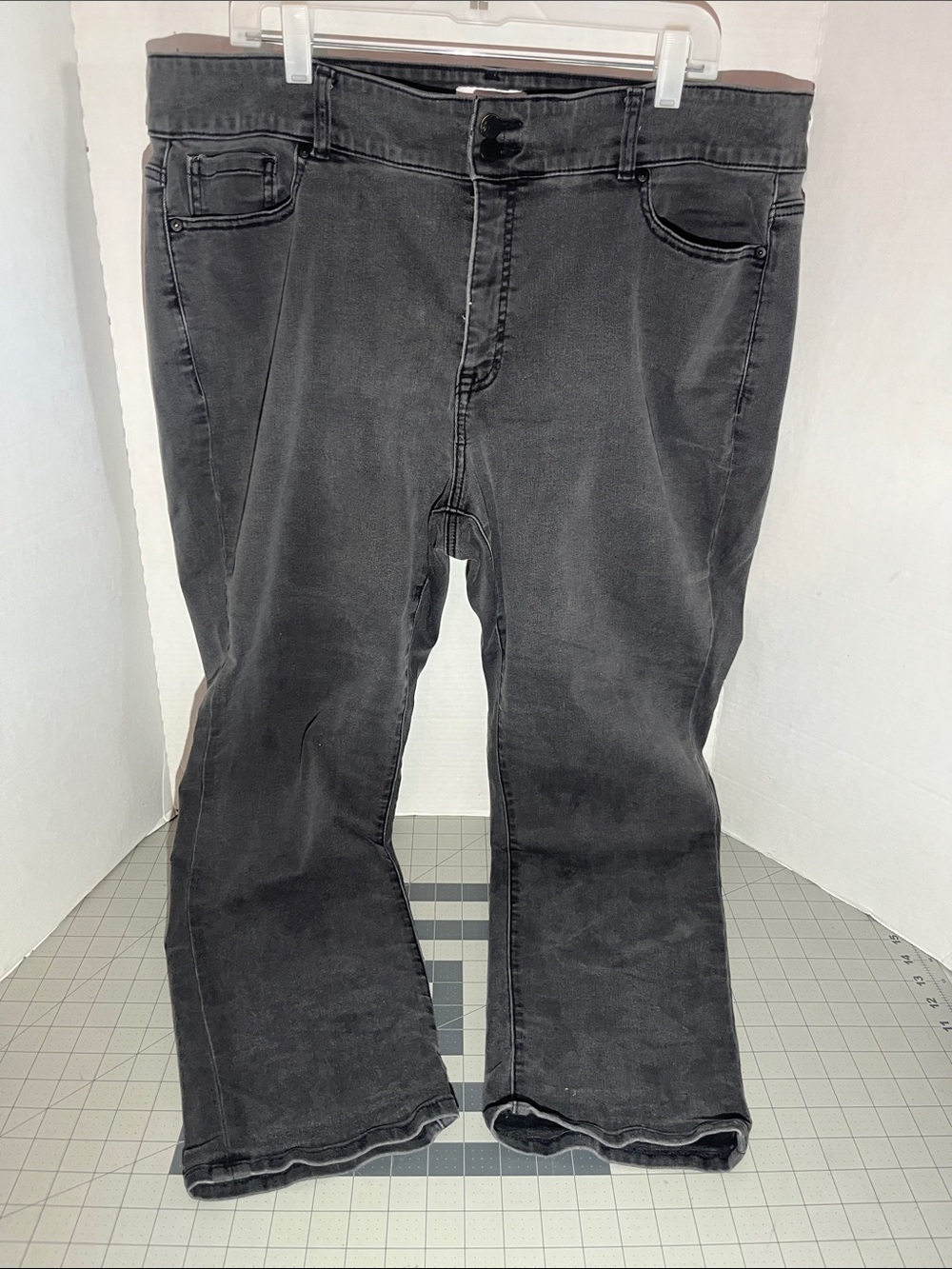 Lane Bryant Black Boot Cut Jeans - Faded Black
